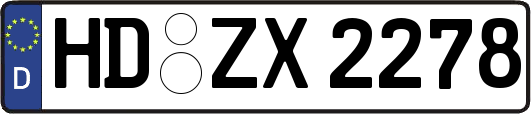 HD-ZX2278
