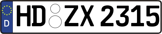 HD-ZX2315