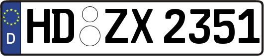 HD-ZX2351
