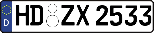 HD-ZX2533
