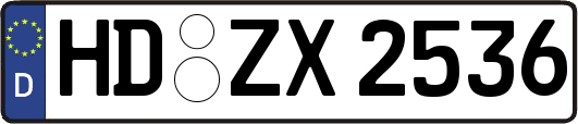 HD-ZX2536