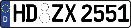 HD-ZX2551