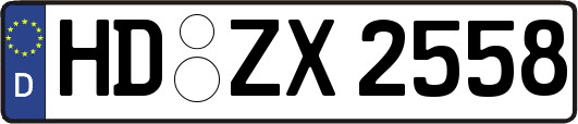HD-ZX2558