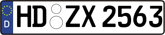 HD-ZX2563