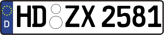 HD-ZX2581