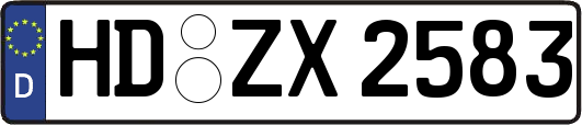 HD-ZX2583