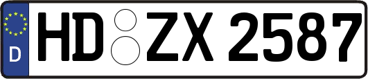 HD-ZX2587