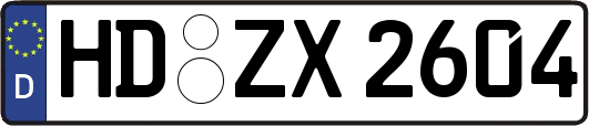 HD-ZX2604