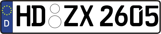 HD-ZX2605