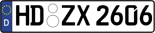 HD-ZX2606