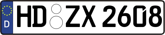 HD-ZX2608