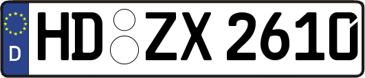 HD-ZX2610