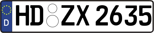 HD-ZX2635