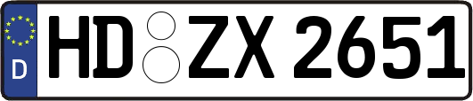 HD-ZX2651