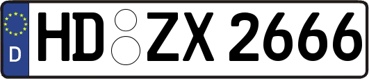 HD-ZX2666