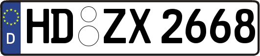 HD-ZX2668
