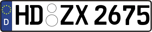 HD-ZX2675