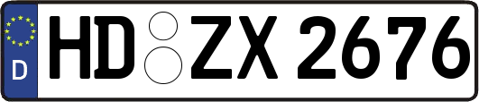 HD-ZX2676