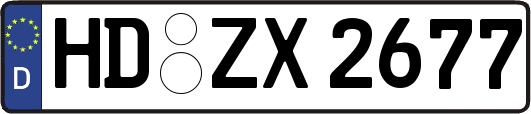HD-ZX2677