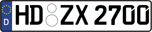 HD-ZX2700