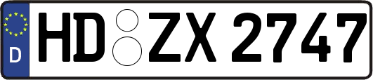 HD-ZX2747