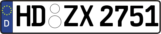 HD-ZX2751