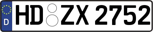 HD-ZX2752