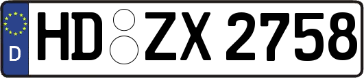HD-ZX2758