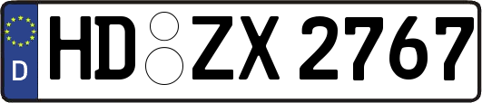 HD-ZX2767