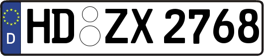 HD-ZX2768