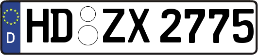 HD-ZX2775