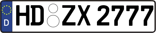 HD-ZX2777