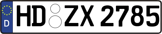 HD-ZX2785