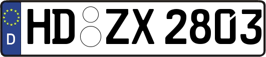 HD-ZX2803