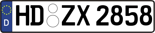 HD-ZX2858