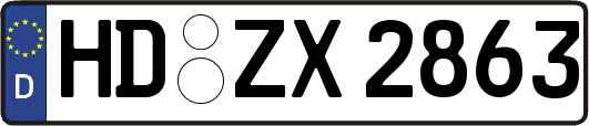 HD-ZX2863