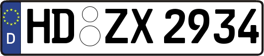 HD-ZX2934