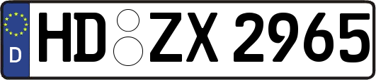 HD-ZX2965