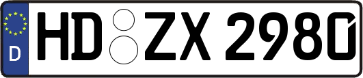 HD-ZX2980