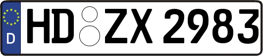 HD-ZX2983