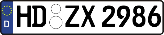 HD-ZX2986