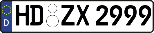 HD-ZX2999
