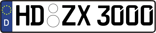 HD-ZX3000