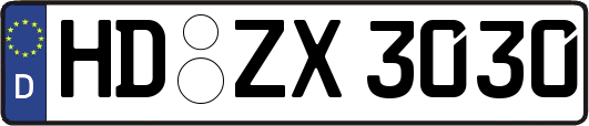 HD-ZX3030