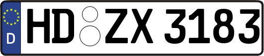 HD-ZX3183