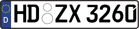 HD-ZX3260