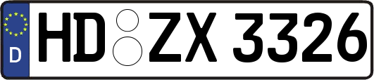 HD-ZX3326