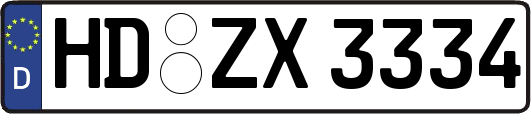 HD-ZX3334