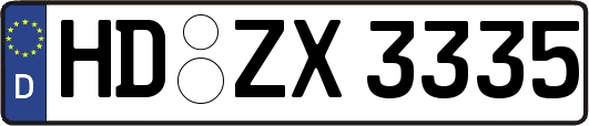 HD-ZX3335