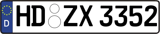 HD-ZX3352